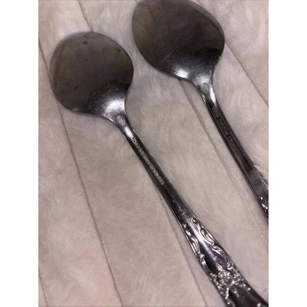 Vintage Oneidacraft Thor Custom Stainless Steel Spoons Pattern OHS103 Oakleigh